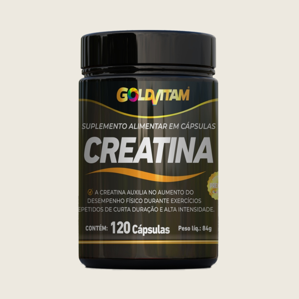 Creatina em Cápsulas – 120 Cápsulas