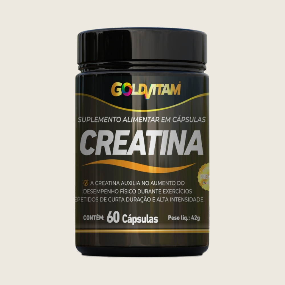 Creatina em Cápsulas – 60 Cápsulas