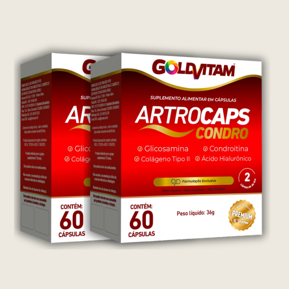 Artrocaps Condro – Kit Duplo (2 Unidades)