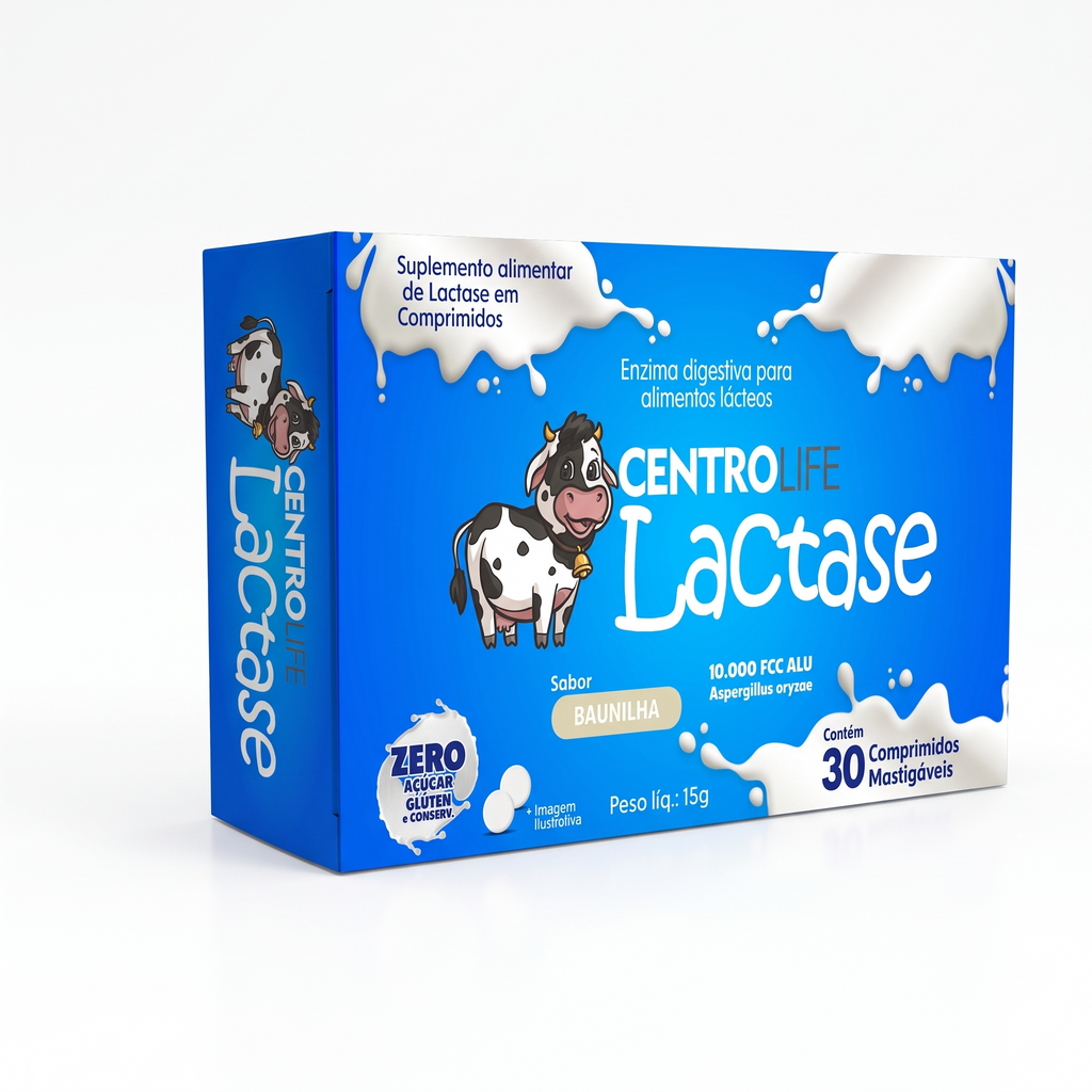 Centrolife Lactase 10.000 FCC ALU - 30 Comprimidos