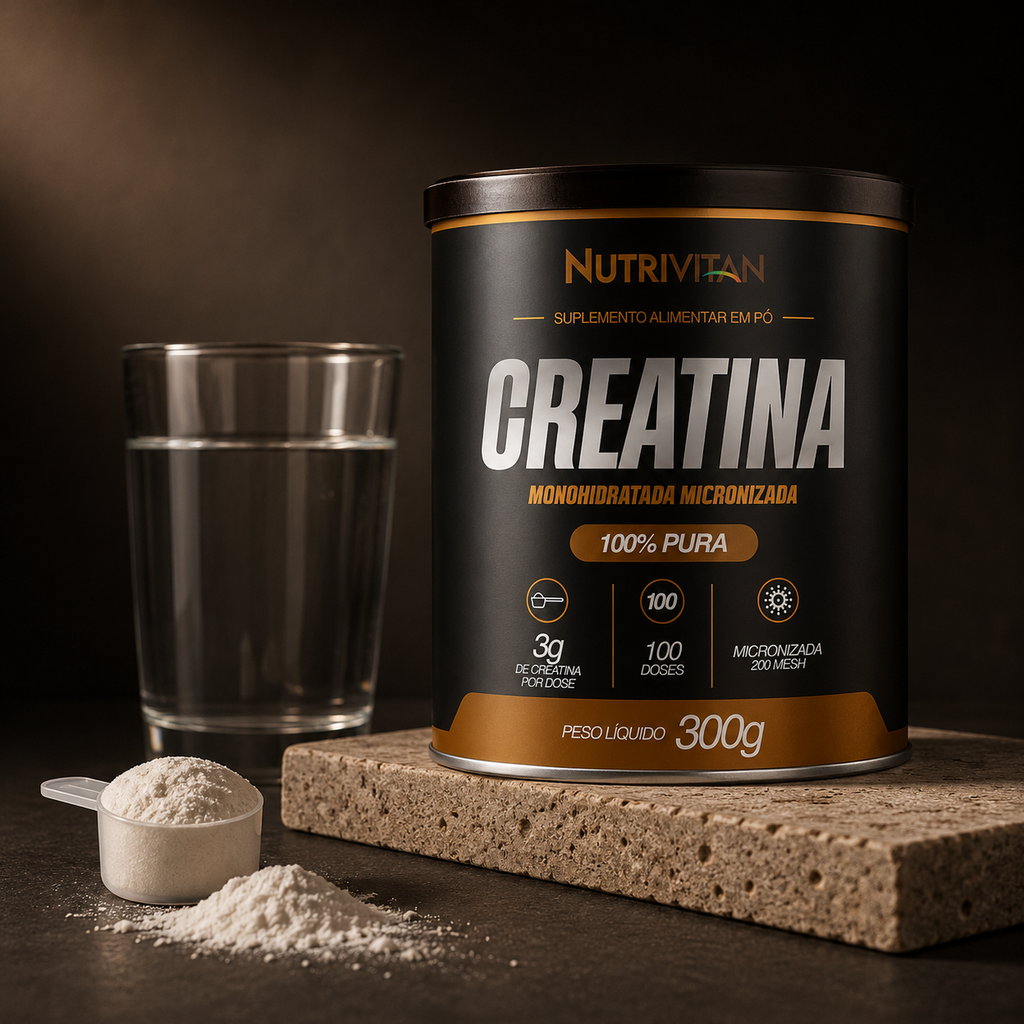 Creatina Monohidratada 100% Pura – 300g