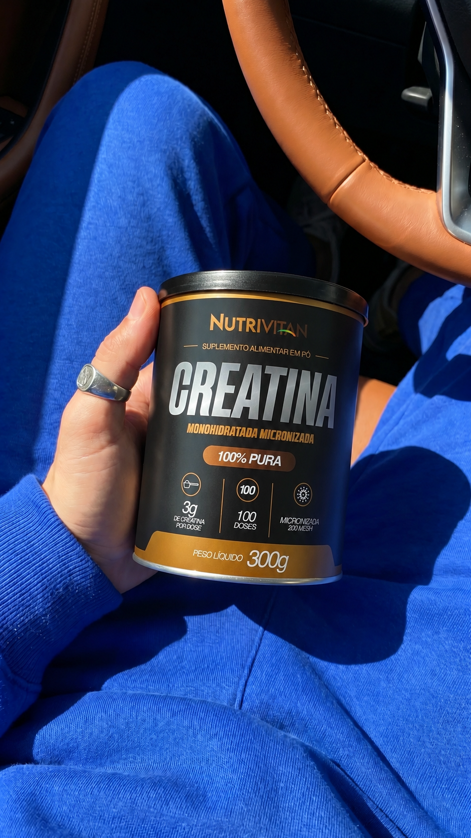 Creatina Monohidratada 100% Pura – 300g