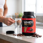 Aura Whey Concentrado 900g  - Sabor Chocolate