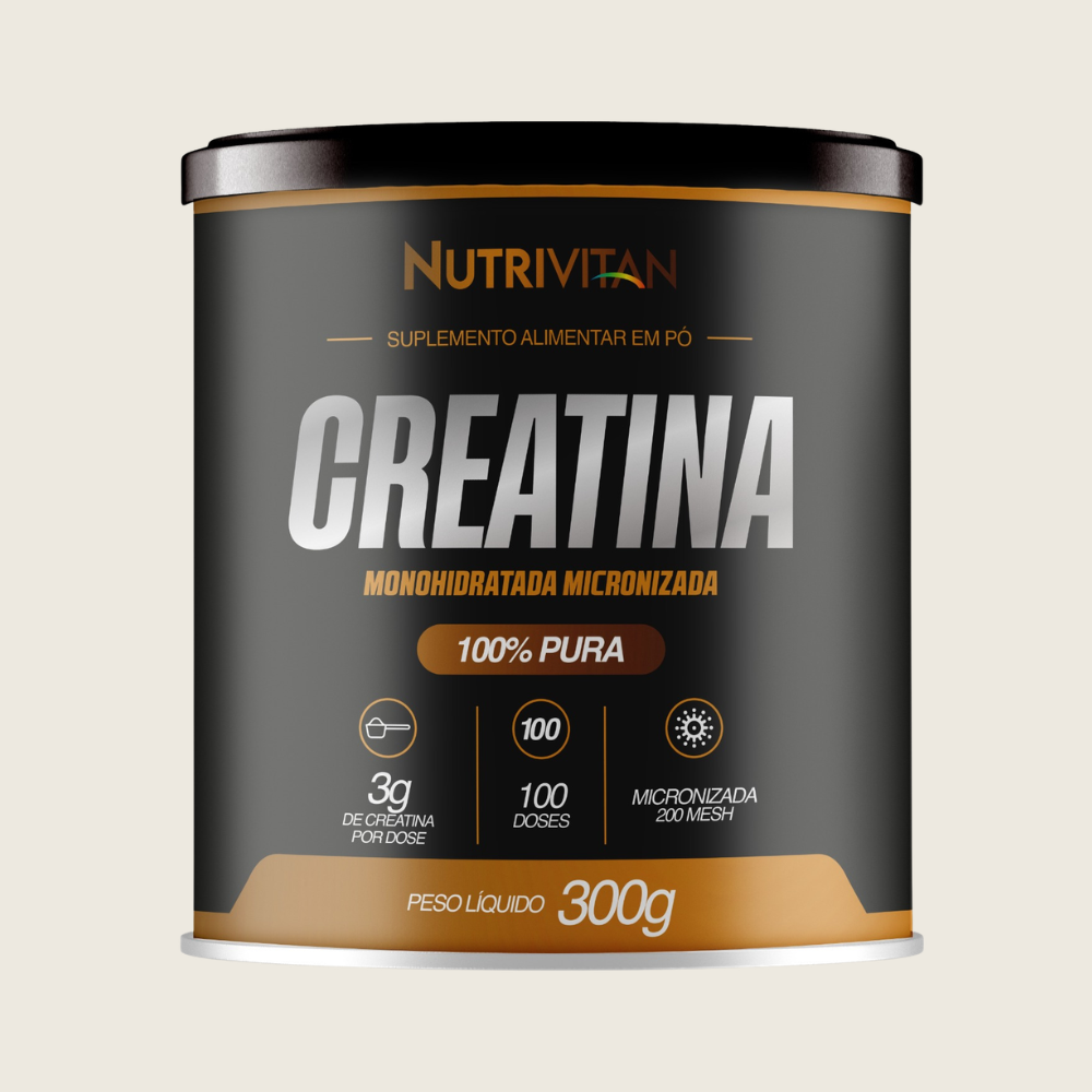 Creatina Monohidratada 100% Pura – 300g