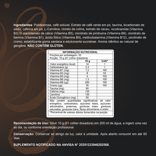Coffe Gold Thermaxxx - Sabor Original