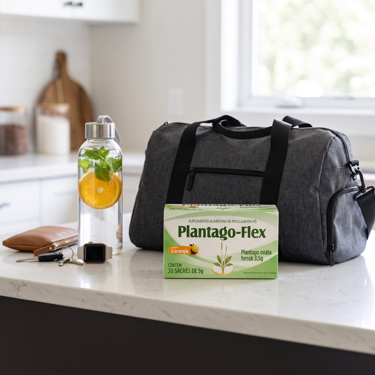 Plantago-Flex Plantago-Ovatae - 30 sachês de 5g